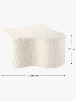 Børn Wigiwama Sky Puf, Cream White