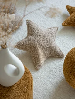 Børn Wigiwama Star Pude, Biscuit