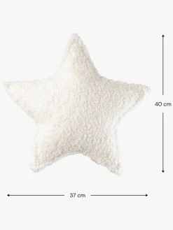 Børn Wigiwama Star Pude, Cream White