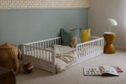 Børn Woodies Monty Junior-/Montessori-seng, Hvid