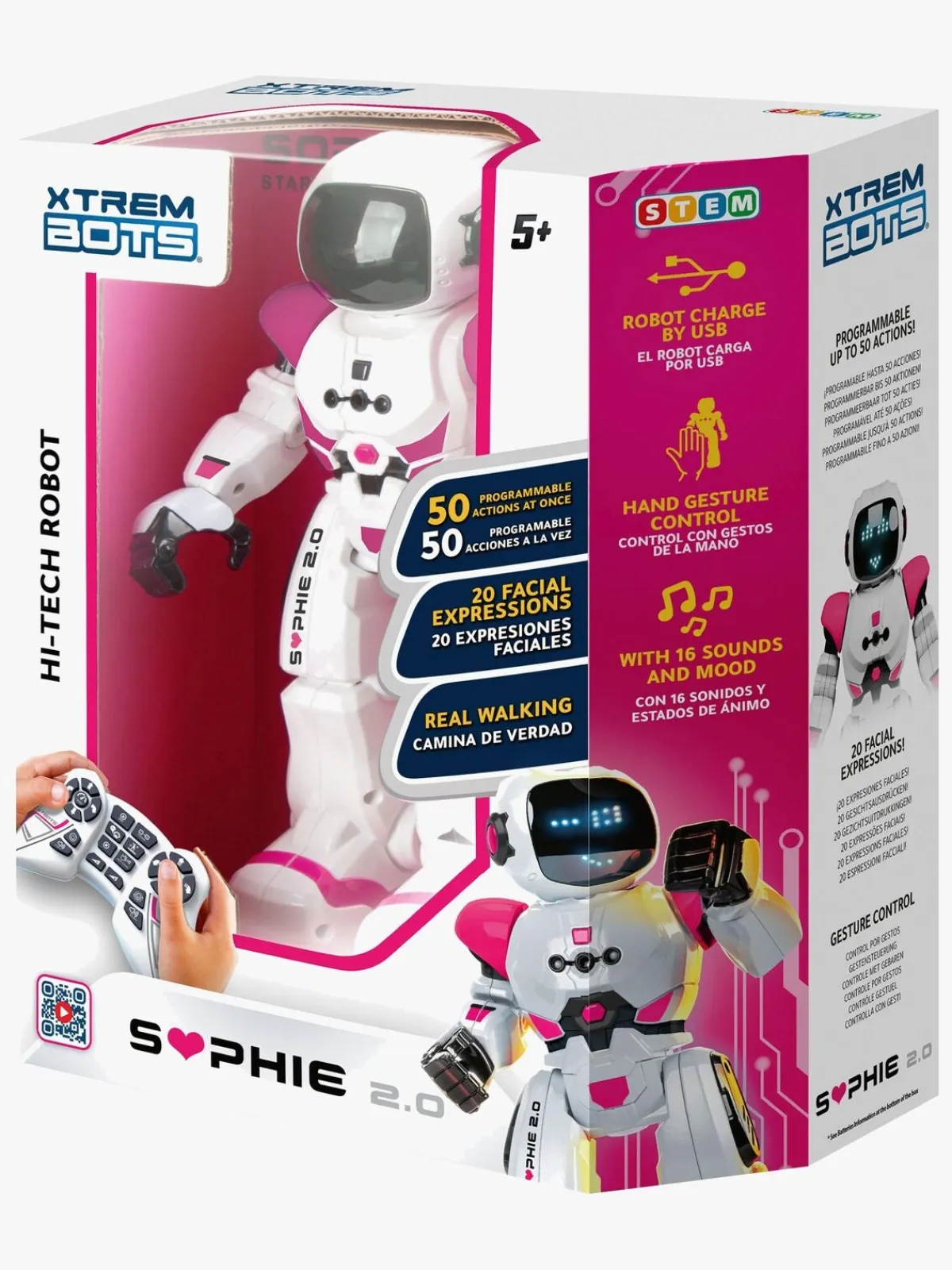 Interaktivt Legetøj|XtremeBots Xtrem Bots Sophie 2.0 Robot