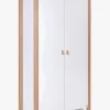 Børn YappyKids Børnemøbler-Yappy Kids Étude Garderobe, Hvid/Bøg