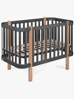Børnesenge & Tilbehør|YappyKids Yappy Kids Étude Tremmeseng, Anthracite
