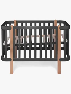 Børnesenge & Tilbehør|YappyKids Yappy Kids Étude Tremmeseng, Anthracite