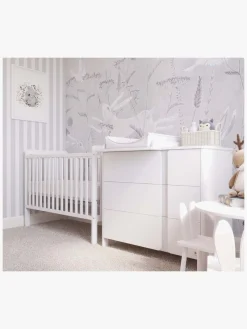 Børn YappyKids Børnesenge & Tilbehør-Yappy Kids YappyUno Cot Tremmeseng, White