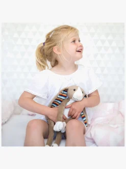 Dukker & Bamser|ZAZU Bamse Bo Brun/Hvid/Flerfarvet