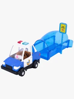 ZhuZhuPets Legetøjsbiler & -Fartøjer-Zhu Zhu City Hamster Politibil Legesæt